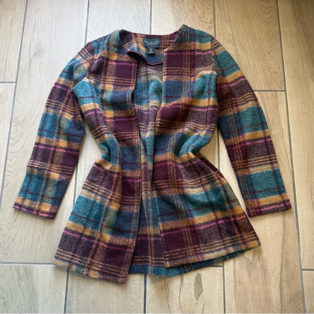 Rachel Zoe Plaid Coat